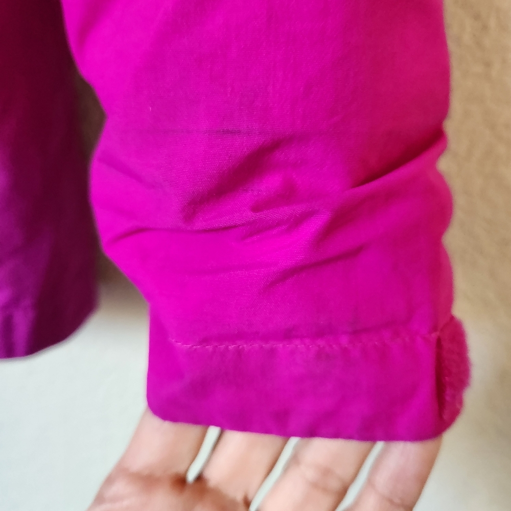 Youth Girl's Columbia Two Tone Pink Hooded Jacket Size M - Picture 6 of 8